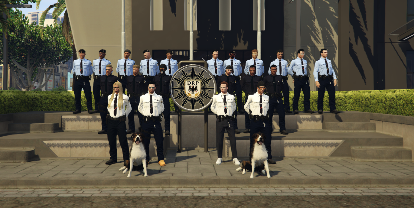 Team der Polizei Deutsches RP